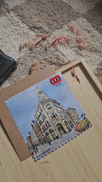 Waterstones Amsterdam Ansichtkaart
